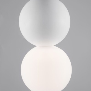 Pendul design modern ZERO, gips alb NVL-9704192 - Img 6