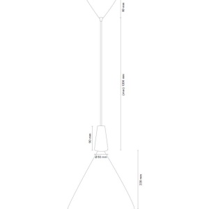 Pendul design scandinav KEGEL - Img 2
