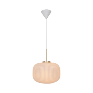 Pendul design scandinav Milford 30 alb opal 115102 universul-luminii.ro