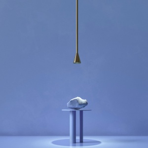 Pendul design tehnic Arrow auriu - Img 2