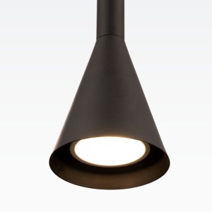Pendul design tehnic Arrow negru 44062 universul-luminii.ro