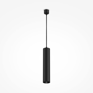 Pendul design tehnic Focus negru 119932 universul-luminii.ro