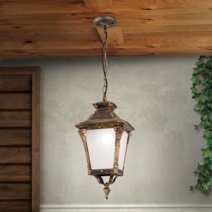 Pendul exterior stil clasic IP23 Aiko AL 11-1142/1 Patina OR 181502 universul-luminii.ro