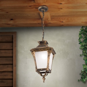 Pendul exterior stil clasic IP23 Aiko AL 11-1142/1 Patina OR 63282 universul-luminii.ro