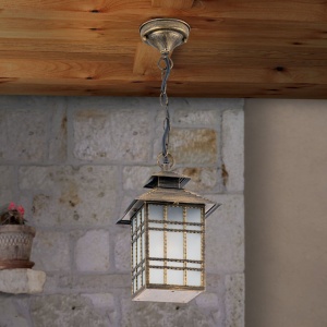 Pendul exterior stil clasic IP44 Kiko AL 11-1116/1 Patina OR - Img 5