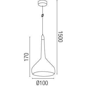 Pendul inaltime reglabila, LED Tempo 64152 - Img 3