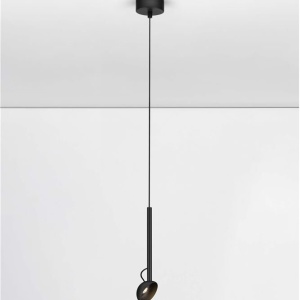 Pendul LED ajustabil design minimalist OLA negru - Img 4