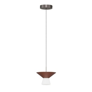 Pendul LED decorativ BARIS Rust Brown 22cm