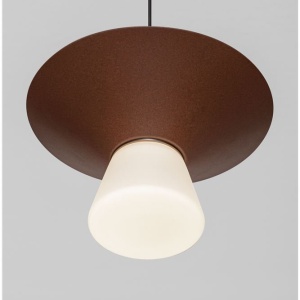 Pendul LED decorativ BARIS Rust Brown 22cm - Img 7