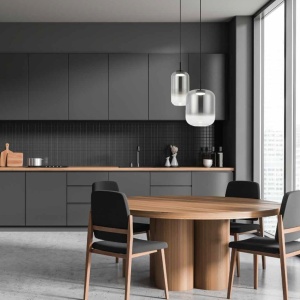 Pendul LED design decorativ Chloe I fumuriu 124692 universul-luminii.ro