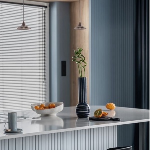 Pendul LED design minimalist DRO maro - Img 2