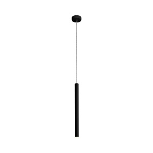 Pendul LED design minimalist LOYA, negru mat - Img 1