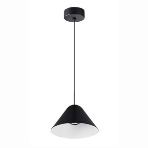 Pendul LED design minimalist modern, GRUISSAN negru MA-8466