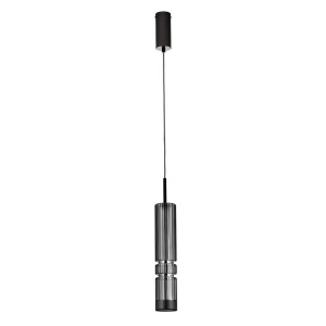 Pendul LED design modern BENTO gri fumuriu