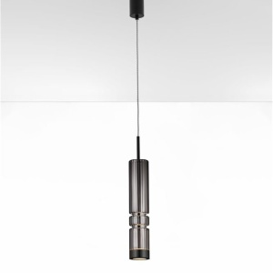 Pendul LED design modern BENTO gri fumuriu 232482 universul-luminii.ro