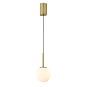 Pendul LED design modern PUEBLA auriu satinat MA-8888