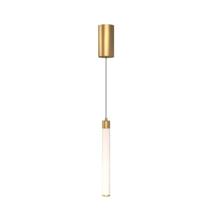 Pendul LED design modern Ray auriu mat - Img 1