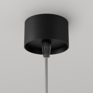Pendul LED iluminat design tehnic FOCUS D-5,2cm negru 227422 universul-luminii.ro
