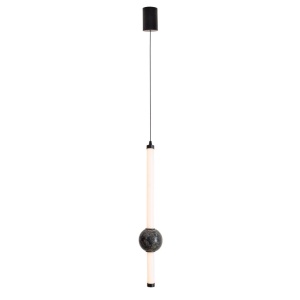 Pendul LED modern, Travertin, Verdes - Img 1
