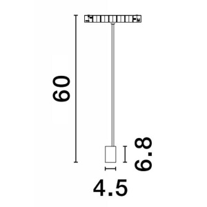 Pendul LED, Modul flexibil pentru sina magnetica Breda 161832 universul-luminii.ro