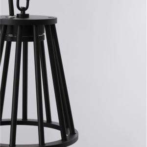 Pendul LED pentru exterior design modern IP65 Carina negru 129822 universul-luminii.ro