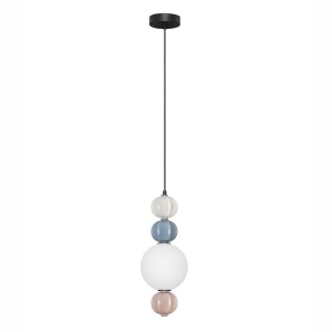 Pendul, Lustra LED cu ceramica multicolora DAZZ - Img 2