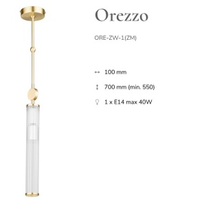 Pendul, Lustra suspendata design LUX realizat manual OREZZO 156502 universul-luminii.ro