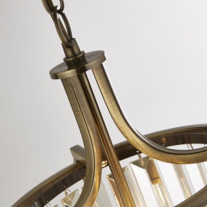 Pendul, Lustra traditionala stil clasic Victoria alama antic 136282 universul-luminii.ro