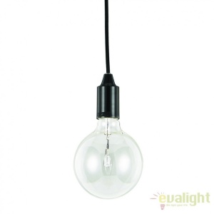 Pendul modern diametru 11cm EDISON SP1 NERO 113319