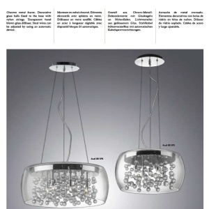Pendul modern diametru 50 cm AUDI-80 SP8 031750 45092 universul-luminii.ro