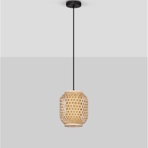 Pendul ratan decorativ design natural ASMA 159252 universul-luminii.ro