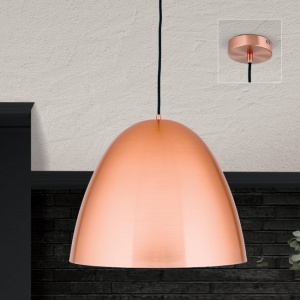 Pendul stil modern Loft large cupru 98702 universul-luminii.ro