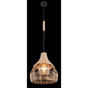 Pendul stil rustic natural HALIA 30cm 96092 universul-luminii.ro