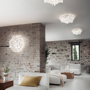 Plafoniera/ Aplica de perete design unicat realizat manual Veli Frunze L, 75cm 55752 universul-luminii.ro