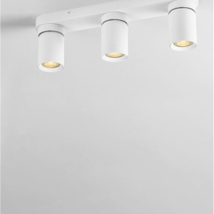 Plafoniera cu 3 spoturi Amecy alb 148732 universul-luminii.ro