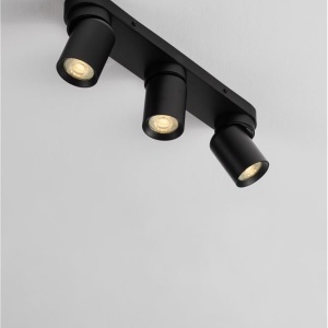 Plafoniera cu 3 spoturi Amecy negru 229262 universul-luminii.ro