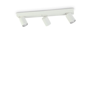 Plafoniera cu 3 spoturi directionabile RUDY PL3 BIANCO 229065 IDL