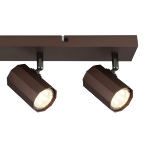 Plafoniera cu 4 Spoturi directionabile JAMES bronz 240082 universul-luminii.ro