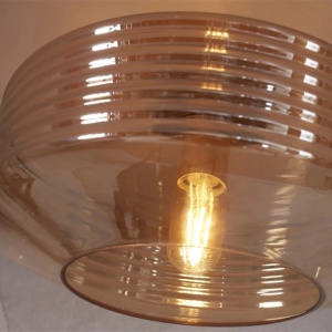 Plafoniera design decorativ Verona, amber 141902 universul-luminii.ro