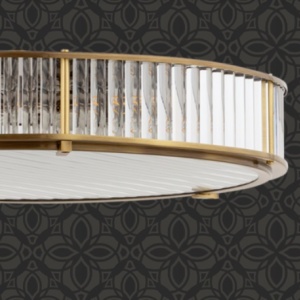 Plafoniera design LUX realizata manual LAVONE 60cm 87722 universul-luminii.ro