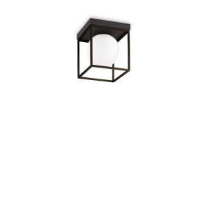 Plafoniera design modern Lingotto pl1 negru
