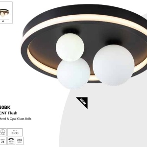Plafoniera design modern Trident 3Lt 159032 universul-luminii.ro