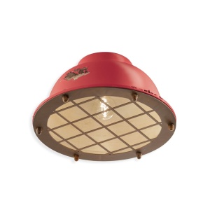 Plafoniera design retro realizata manual din ceramica INDUSTRIAL 216932 universul-luminii.ro