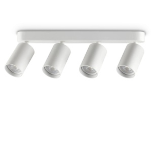 Plafoniera DYNAMITE PL3 LINEAR ROUND BIANCO
