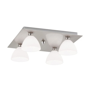 Plafoniera eleganta design modern OPALDESIGN 4L, satin 163432 universul-luminii.ro