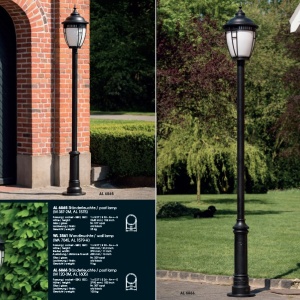 Plafoniera iluminat exterior din fier forjat, diametru 42cm, DE 2578-A 175982 universul-luminii.ro