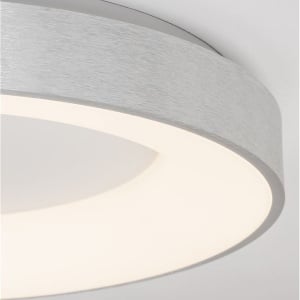 Plafoniera LED 3000K moderna 60cm RANDO THIN argintiu NVL-9353856 82722 universul-luminii.ro