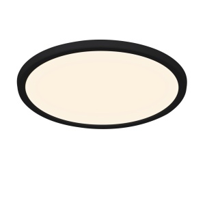Plafoniera LED baie IP54 design ultra-slim Oja black 3000K/4000K