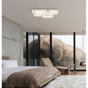 Plafoniera LED CCT cu telecomanda MOSAIKO