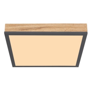 Plafoniera LED cu aspect lemn design slim DORO 12W 105872 universul-luminii.ro